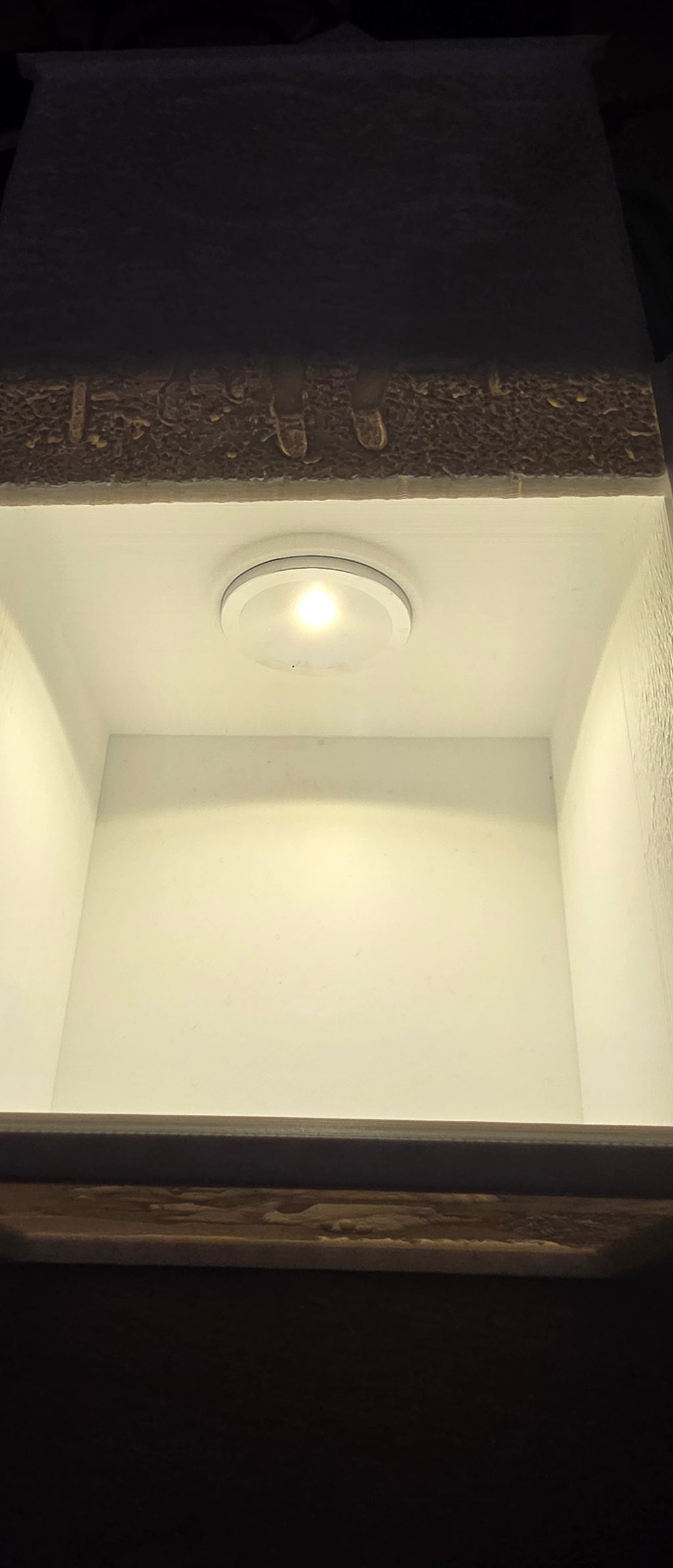 Personalised 3D Printed Lithophane Photo Box – USB Powered LED Light | Custom Photo Memory Light