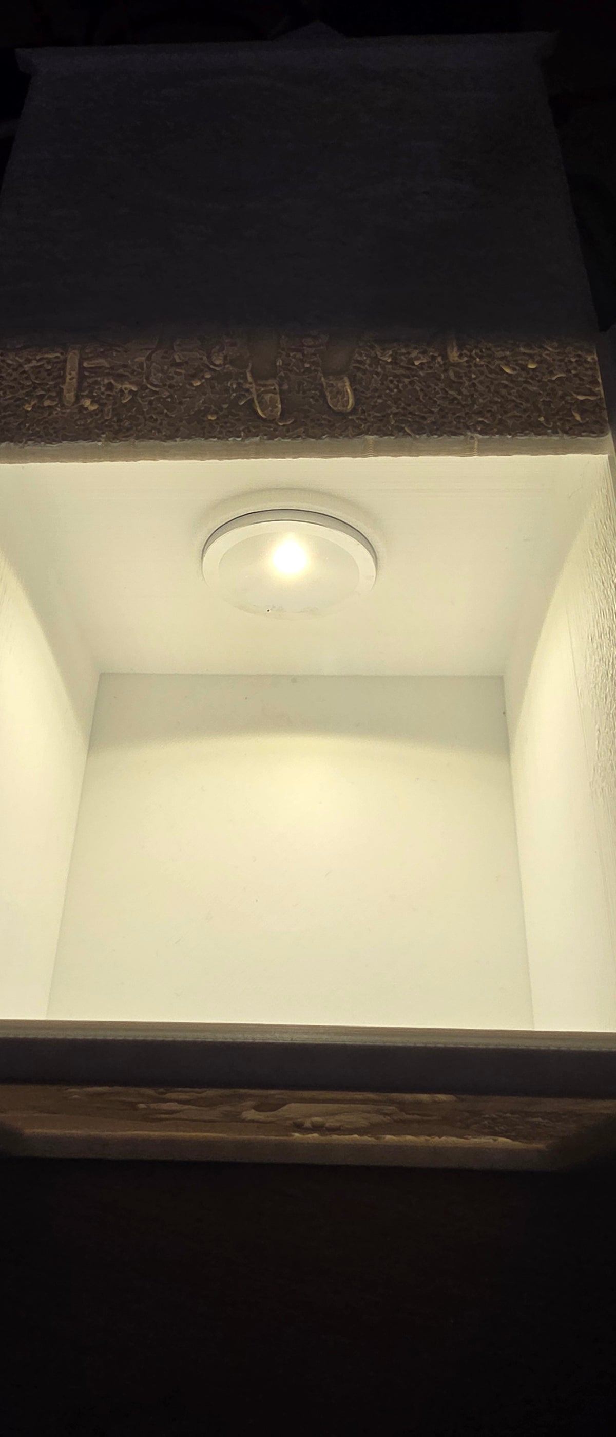 Personalised 3D Printed Lithophane Photo Box – USB Powered LED Light | Custom Photo Memory Light