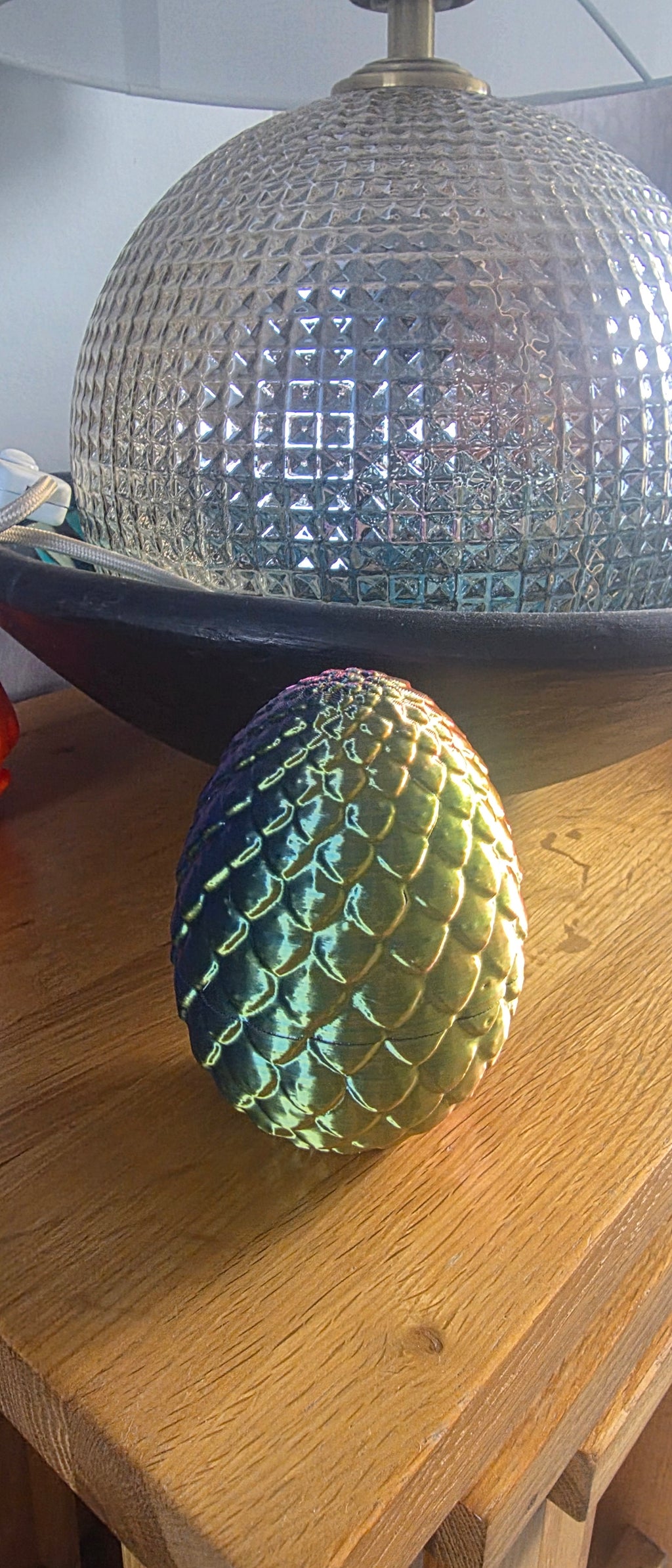 Dragon Egg with Mini Articulated Dragon